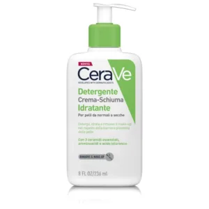 کرم فوم سراوی مناسب پوست نرمال تا خشک تسکین دهنده پوست حساس foaming cleanser