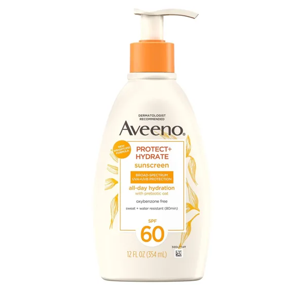 ضد آفتاب آبرسان جودوسر اوینو Aveeno ضدپیری و حساسیت و چربی مناسب بدن و صورت 354میل SPF60