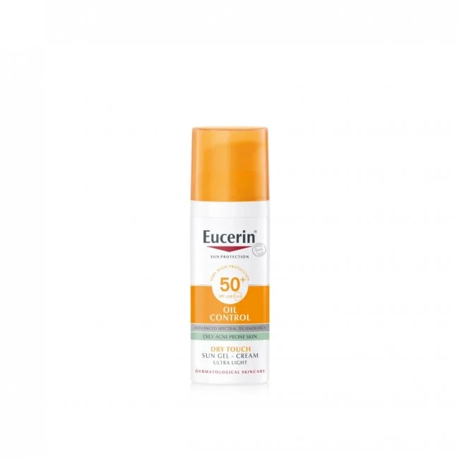 ضد آفتاب بی رنگ اوسرین ژل کرم پوست چرب فرمول قدیم OIL CONTROL SPF50