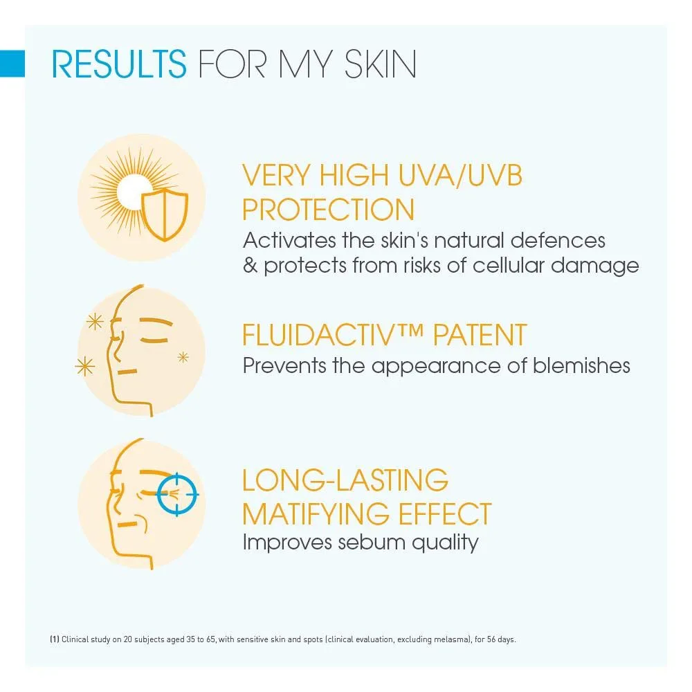 ضد آفتاب فلوئیدی AKN Mat بایودرما بی رنگ SPF 30 ضد لک و ضد جوش