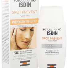 ضد آفتاب ضد لک و جلوگیری از لک ایزدین انواع پوست حتی حساس ISDIN FotoUltra 100 Spot Prevent Fusion Fluid SPF50