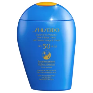 ضد آفتاب ضد چروک شیسیدو انواع پوست و صورت و بدن 150میل و SPF+50