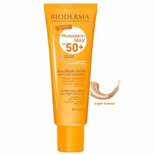 ضد آفتاب فتودرم مکس آکوافلویید بایودرما بژ روشن تینت +SPF50 اصل فرانسه