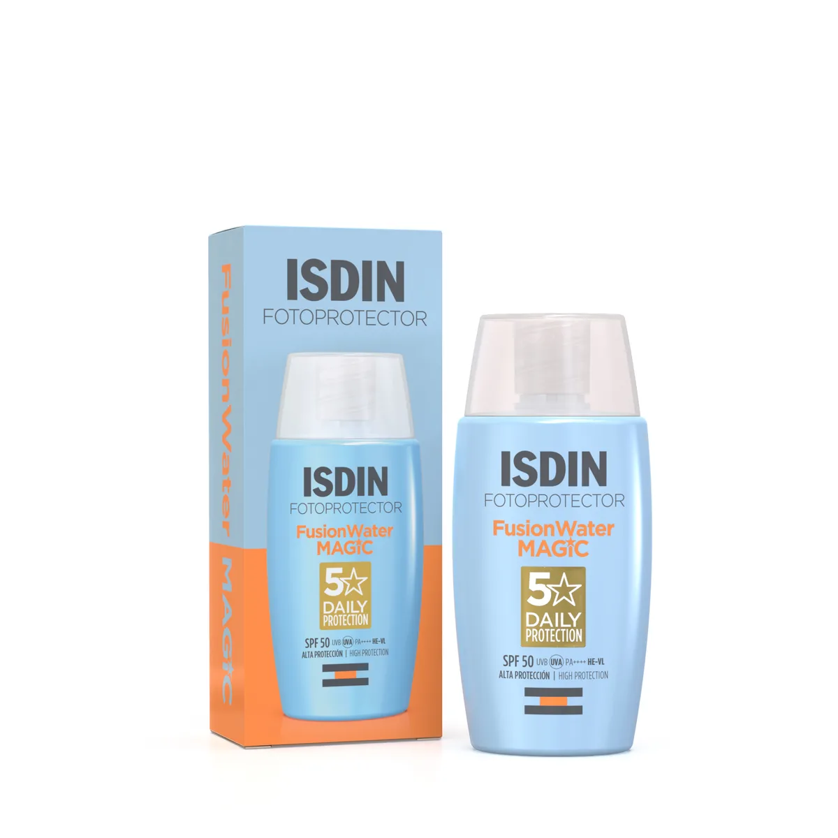 ضد آفتاب فیوژن واتر ایزدین مجیک آبرسان فوق سبک بدون چربی SPF50