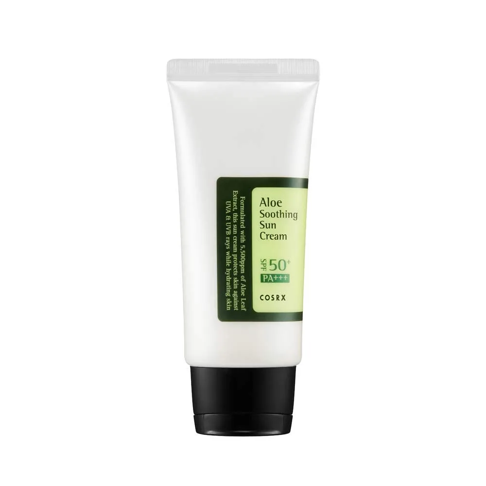 ضد آفتاب آلوئه ورا کوزارکس COSRX مرطوب کننده و تسکین دهنده SPF50