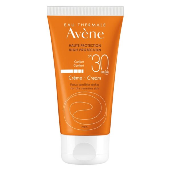 ضد آفتاب کرمی اون مناسب پوست خشک و حساس آکنه دار AVENE SUNSCREEN PROTECTION SPF 30