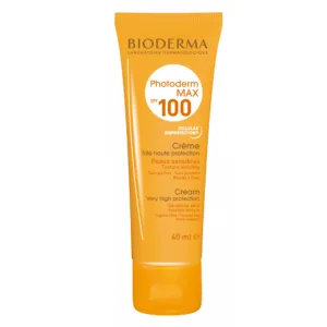 ضد آفتاب کرمی بایودرما فتودرم مکس بی رنگ SPF100 اصل فرانسه CELLULAR PROTECTION