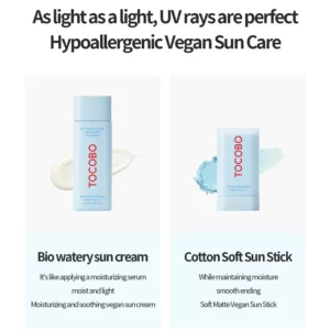 ضدآفتاب استیکی توکوبو کره جنوبی اورجینال SPF50 حاوی عصاره پنبه ++++PA