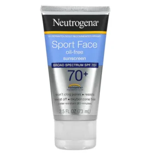 (حیاط خلوت)ضدآفتاب بی رنگ نیتروژینا | اسپرت فیس؛ 73میل ضدتعریق +SPF70