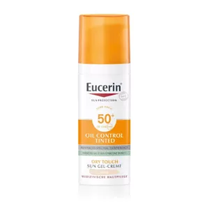 ضدآفتاب رنگی اوسرین ژل کرم مات بدون چربی Hell Clraro کم رنگ Tinted Light SPF50