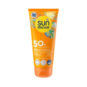 کرم ضدآفتاب سان دنس حاوی spf50 آبرسان و محافظ پوست در برابر اشعه خورشید