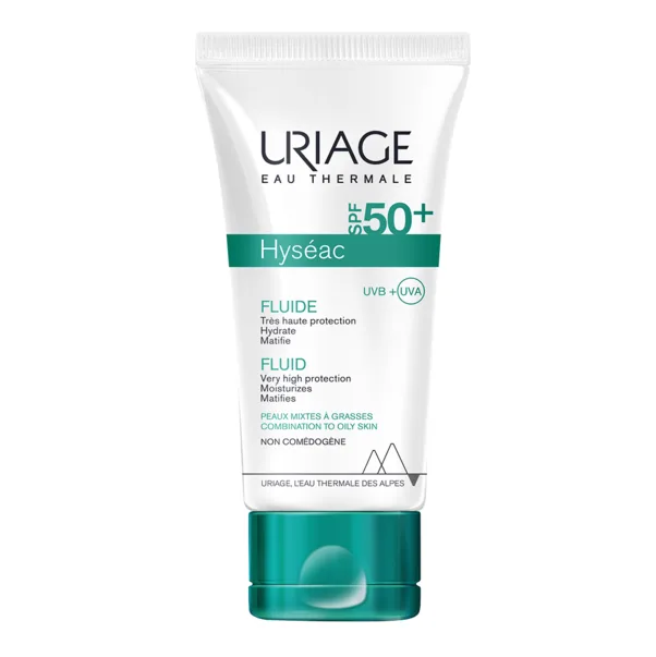 ضد آفتاب فلوئیدی اوریاژ بی رنگ هیسه آک SPF50