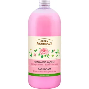 فوم و کف حمام گرین فارماسی حاوی عصاره گل رز و چای سبز 1000میل