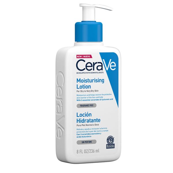 لوسیون مرطوب کننده CeraVe برای پوست خشک تا خیلی خشک 236میل