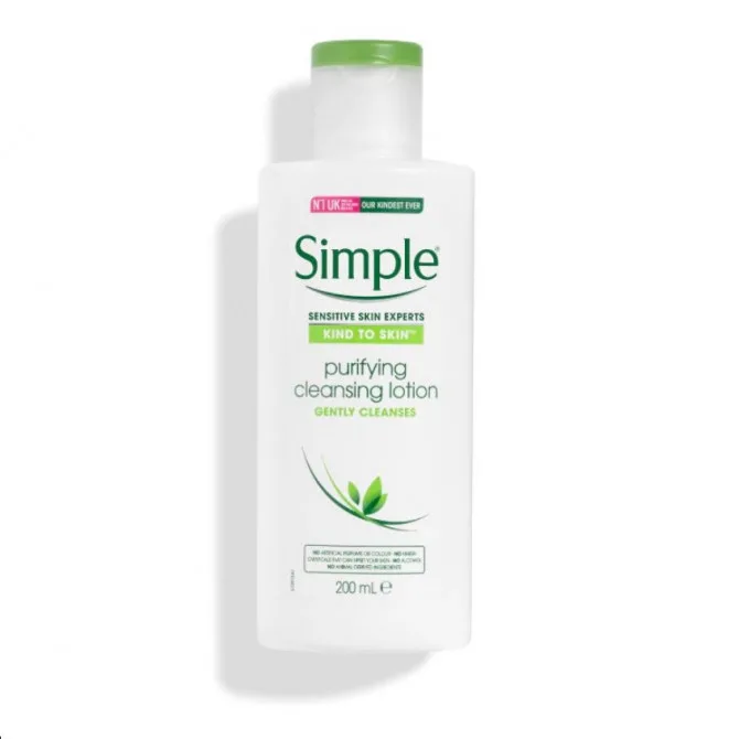 لوسیون پاک کننده آرایش سیمپل مناسب انواع پوست حتی حساس