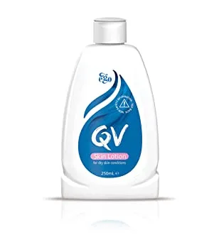 لوسیون بدن کیو وی qv مرطوب کننده 24 ساعته پوست خشک و درمان اگزما آتوپیک درماتیت پسوریازیس 250میل