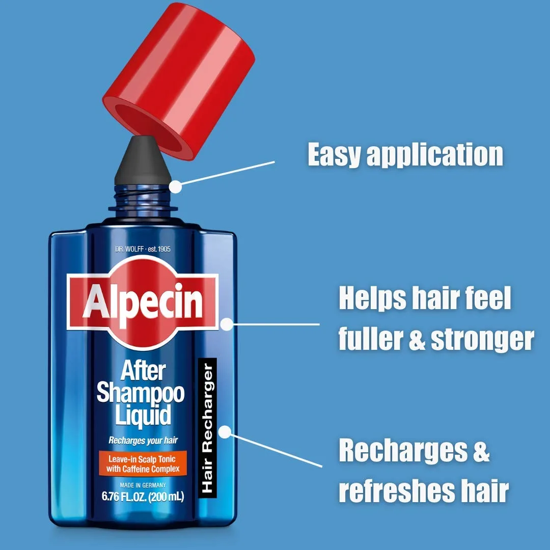 لیکوئید کافئین آلپسین ضد ریزش ارثی alpecin caffeine liquid