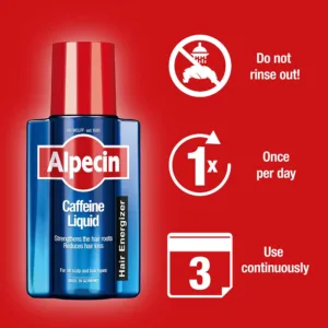 لیکوئید کافئین آلپسین ضد ریزش ارثی alpecin caffeine liquid