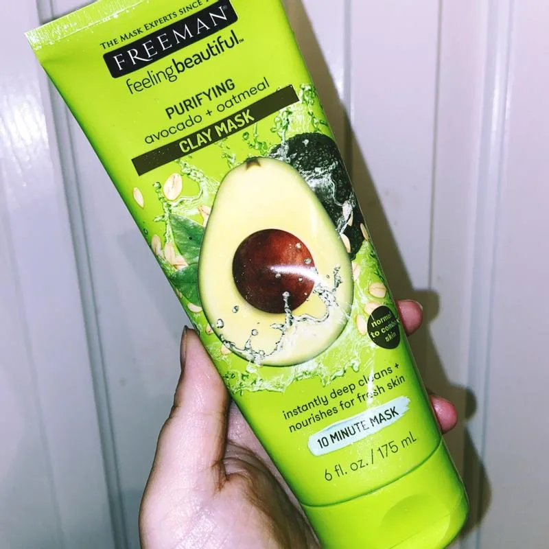 ماسک صورت خاک رسی آووکادو و جو دو سر فریمن پاک کننده (کد2229)