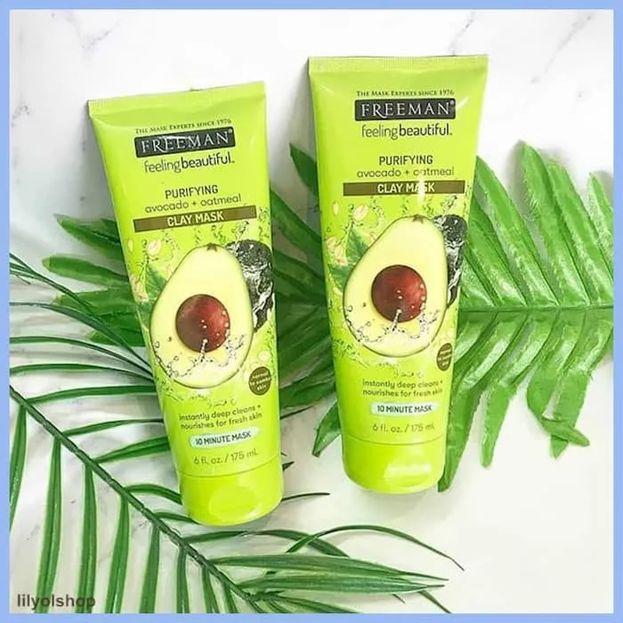 ماسک صورت خاک رسی آووکادو و جو دو سر فریمن پاک کننده (کد2229)
