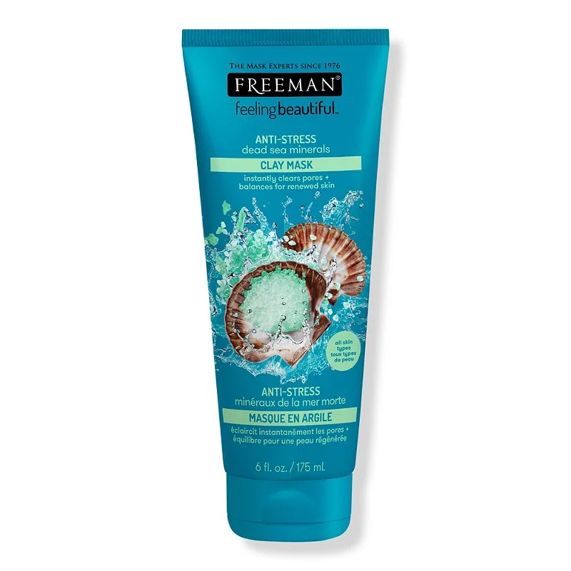 ماسک صورت خاک رسی فریمن ضد استرس حاوی کانی ها و املاح دریا (کد2120)