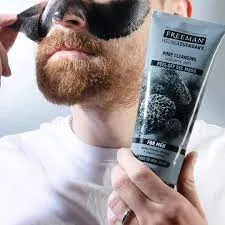 ماسک صورت پیل آف ژلی فریمن خاکستر آتشفشانی پاکسازی کننده و لایه بردار مناسب آقایان