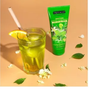 ماسک ژلی پیل آف فریمن روشن کننده و لایه بردار حاوی چای سبز و شکوفه پرتقال