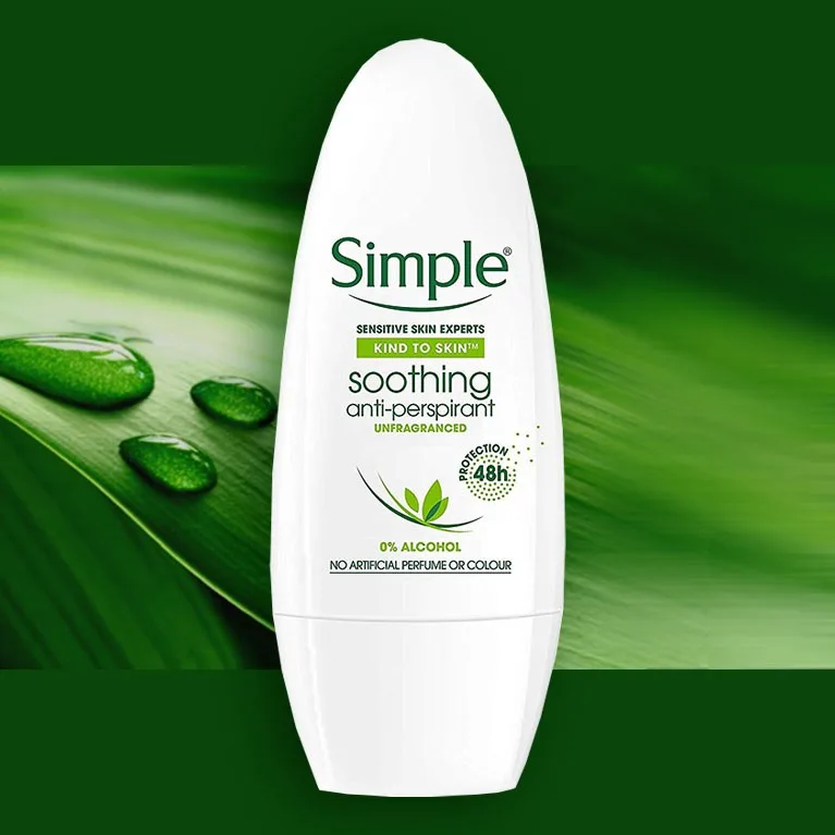 مام رولی ضد تعریق دئودورانت سیمپل مدل soothing بدون مواد مضر مناسب پوست حساس
