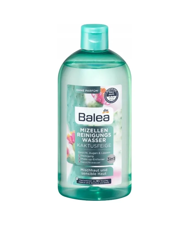 میسلار واتر باله آ، پاک کننده و آبرسان mizellen 3in1