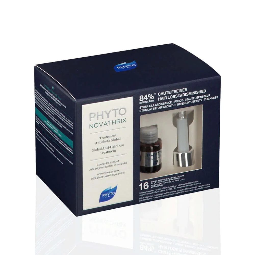 ویال ضد ریزش مو نواتریکس فیتو درمانی افزایش ضخامت و حجم مو 12عددی(کد3089) Phyto Novathrix Hair Loss Treatment