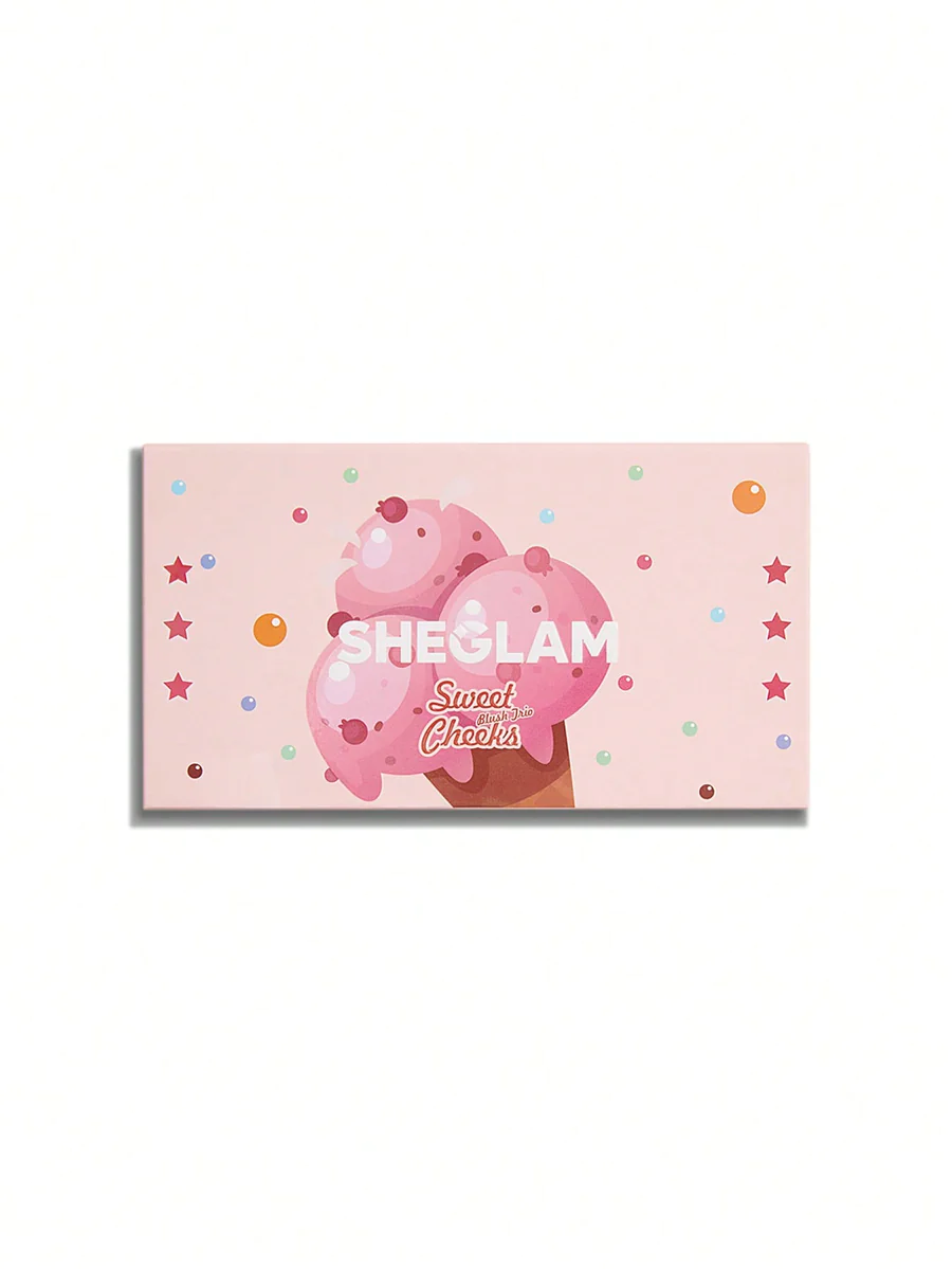 پالت رژگونه 3تایی شیگلم Sweet Cheeks Blush Trio-Enamored