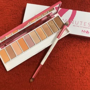 پالت سایه 10 رنگ بسیار جذاب نانی باشر NNB NUNI BRUSH JUST MINUTES