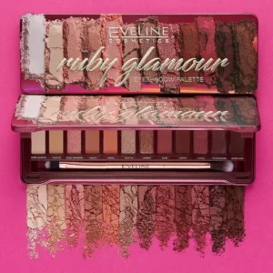 پالت سایه 12 رنگ اولاین مدل رابی گلامور