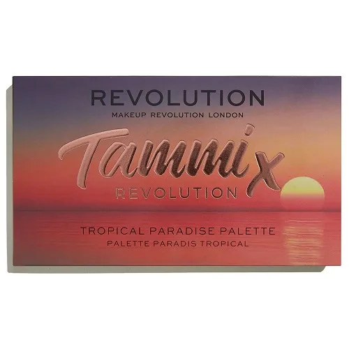 پالت سایه چشم رولوشن مدل تامیکس تروپیکال Tropical paradise palette پالت سایه چشم رولوشن مدل تامیکس تروپیکال Tropical paradise palette