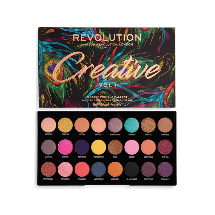 پالت سایه چشم رولوشن کریتیو creature vol 1 پالت سایه چشم رولوشن کریتیو creature vol 1