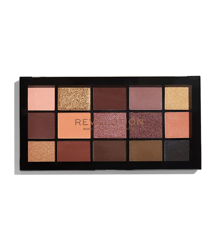 پالت سایه چشم 15 رنگ رولوشن مدل ولوت رز پالت سایه چشم 15 رنگ رولوشن مدل ولوت رز