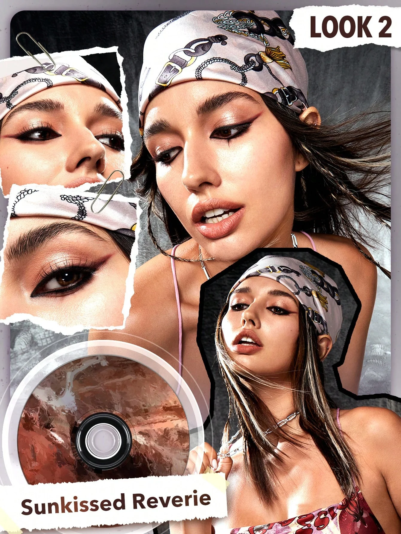 پالت سایه شیگلم مدل گرام رنگ Sunkissed Reverie