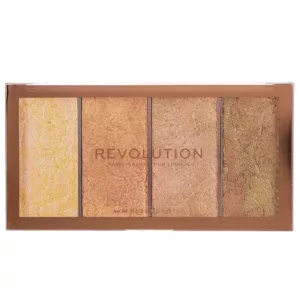 پالت هایلایتر کرمی پودری رولوشن مدل Vintage Lace Intense Metallic Cream-Powder
