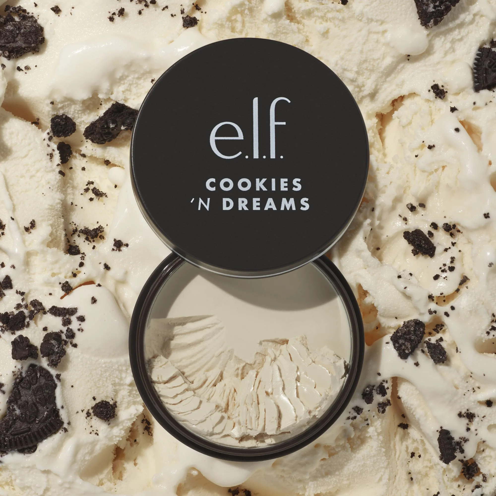 پرایمر پر کننده منافذ الف e.l.f. Cookies 'N Dreams Just the Cream Putty Primer