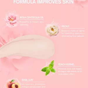پرایمر ژلی شیگلم مناسب پوست خشک صورتی Smooting Rose