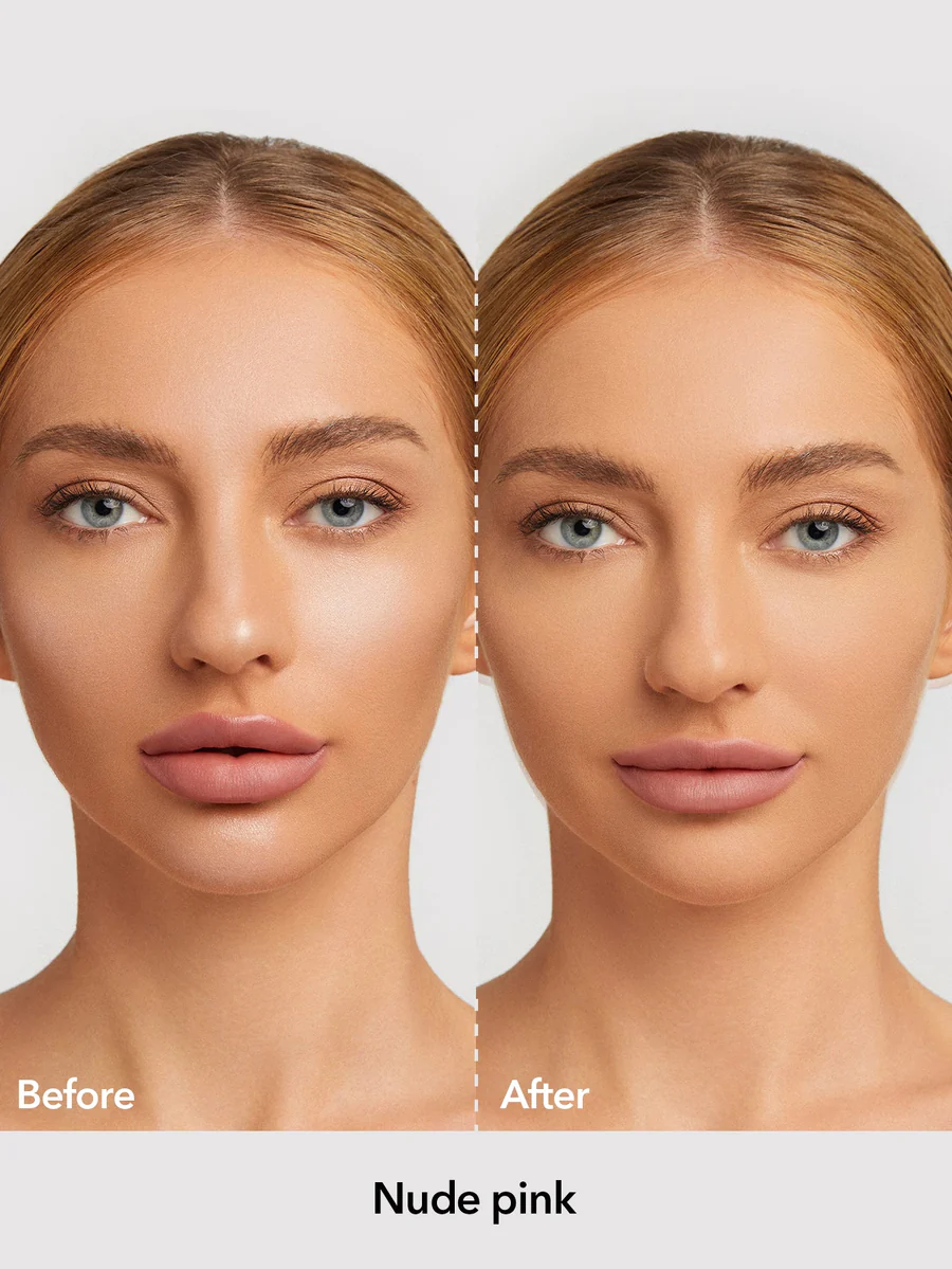 پنکک مات شیگلم کاملا مات و کنترل کننده چربی با پکیج جدید رنگ nude pink