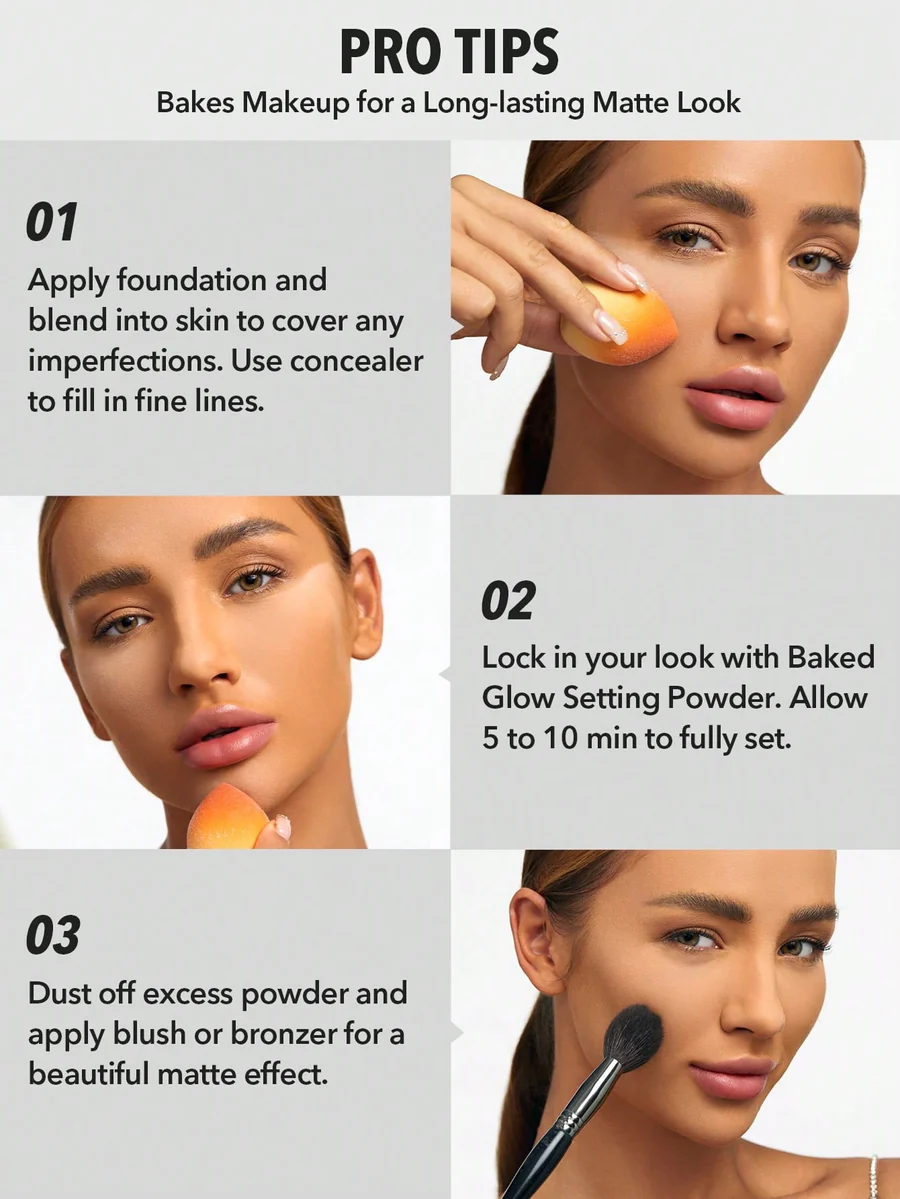 پودر بیک (فیکس) شیگلم بی رنگ Translucent