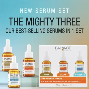 پک 3عددی سرم بالانس حاوی ویتامین سی هیالورونیک و کلاژن