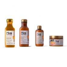 پک کامل محصولات موی فر مائویی (شامپو، نرم کننده، شیر مو و کرم مو)