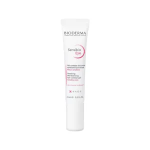ژل کرم دور چشم بایودرما سنسبیو آی آبرسان کاهش خطوی ضد پف پوست حساس bioderma sensibio eye