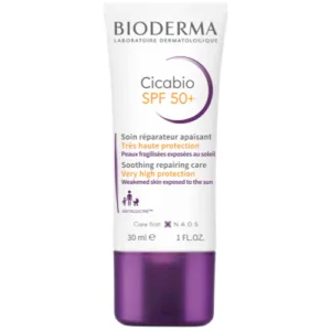 کرم ترمیم کننده جای زخم بایودرما سیکا بیو Bioderma Cicabio SPF 50+