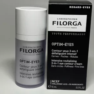 کرم دور چشم سه کاره فیلورگا اپتیم آیز ضد چروک ضد تیرگی ضد پف filorga optim eyes