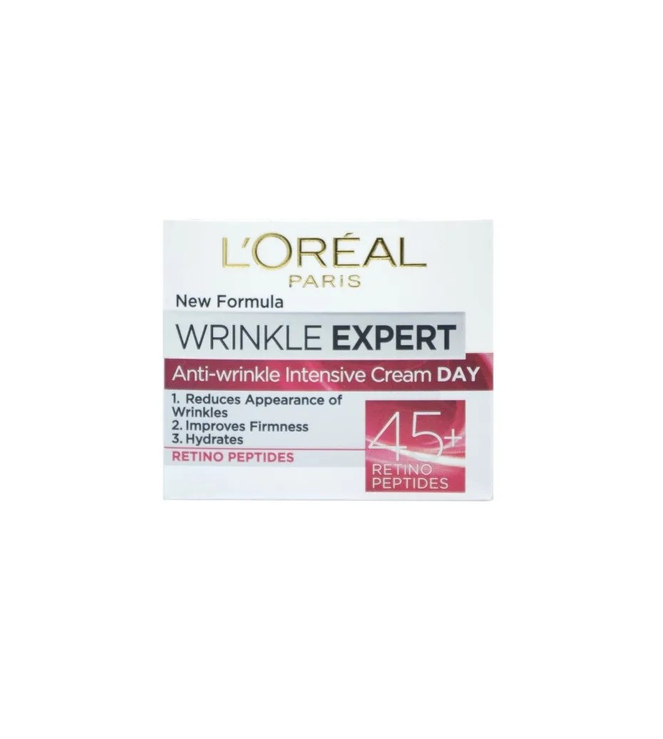 کرم روز تخصصی لورآل(لوریل) ضد چروک مناسب +45 anti wrinkle intensive cream day