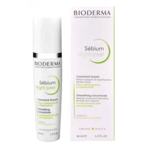 کرم شب سبیوم نایت پیل لایه بردار بایودرما bioderma sebium peeling gel