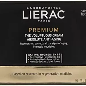 کرم ضد چروک و ضد پیری بسیار قوی پریمیوم ابسولوت لیراک | پوست خشک و خیلی خشک؛ LIERAC PREMIUM VOLUPTUOUS CREAM